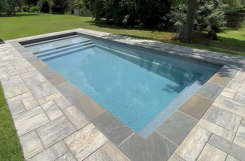 backyard pool installation process step by step