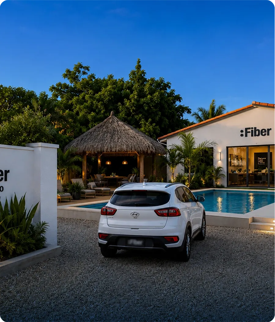 Fiber location in the Caribbean