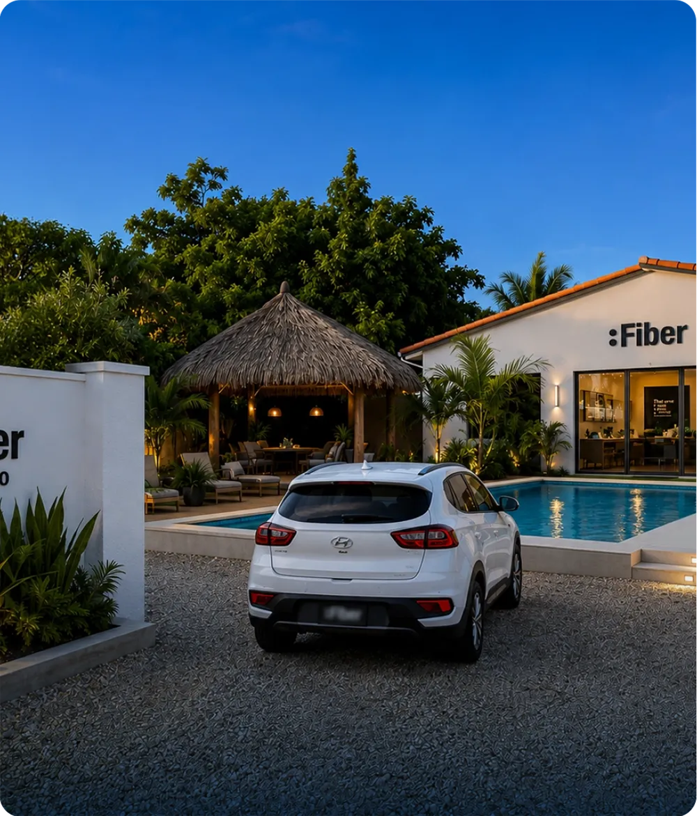 Fiber location in the Caribbean