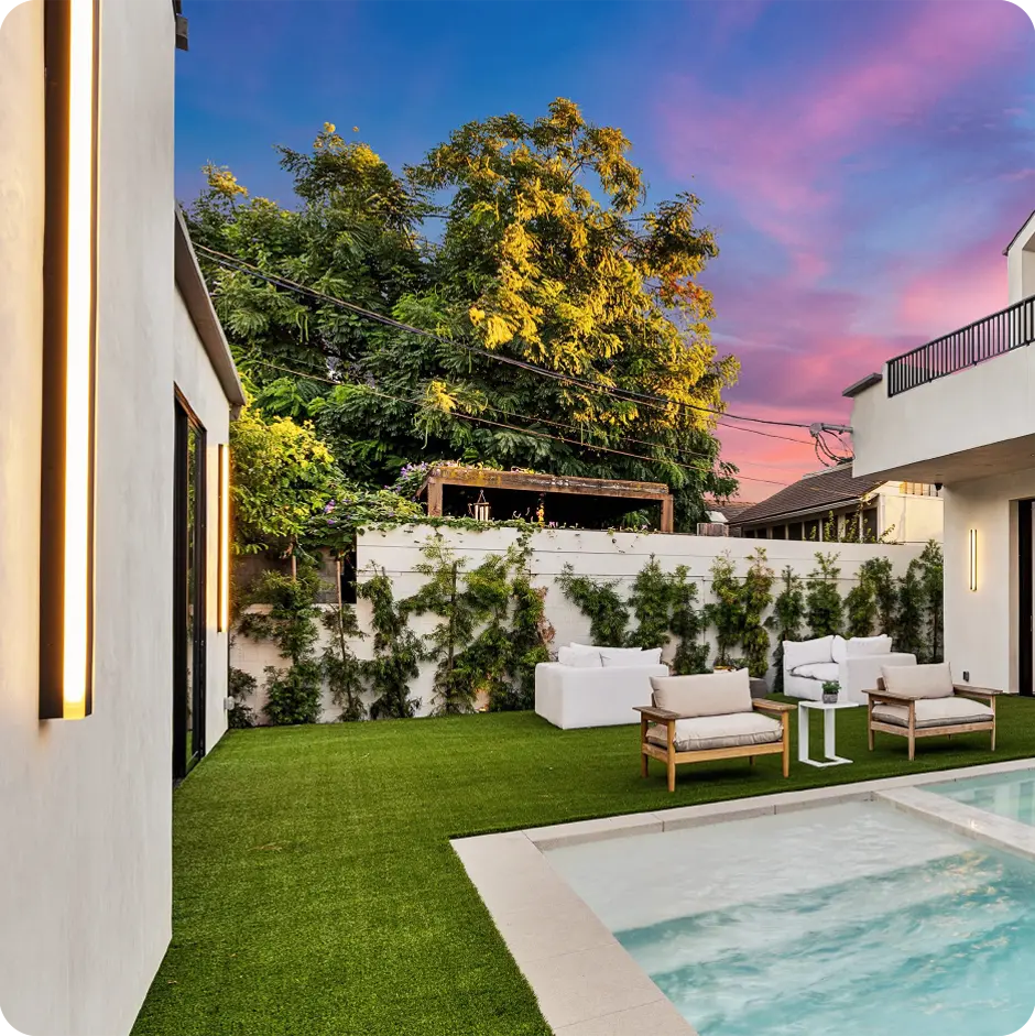Fiber Granite Pool® — premium residential setting