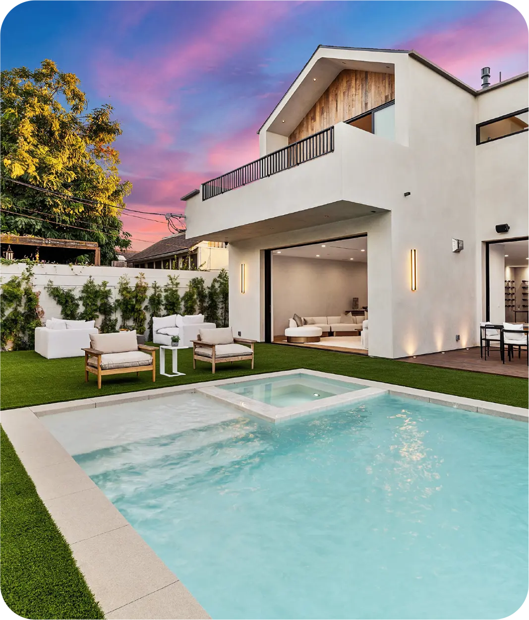 Fiber Granite Pool® — exclusive design and finish