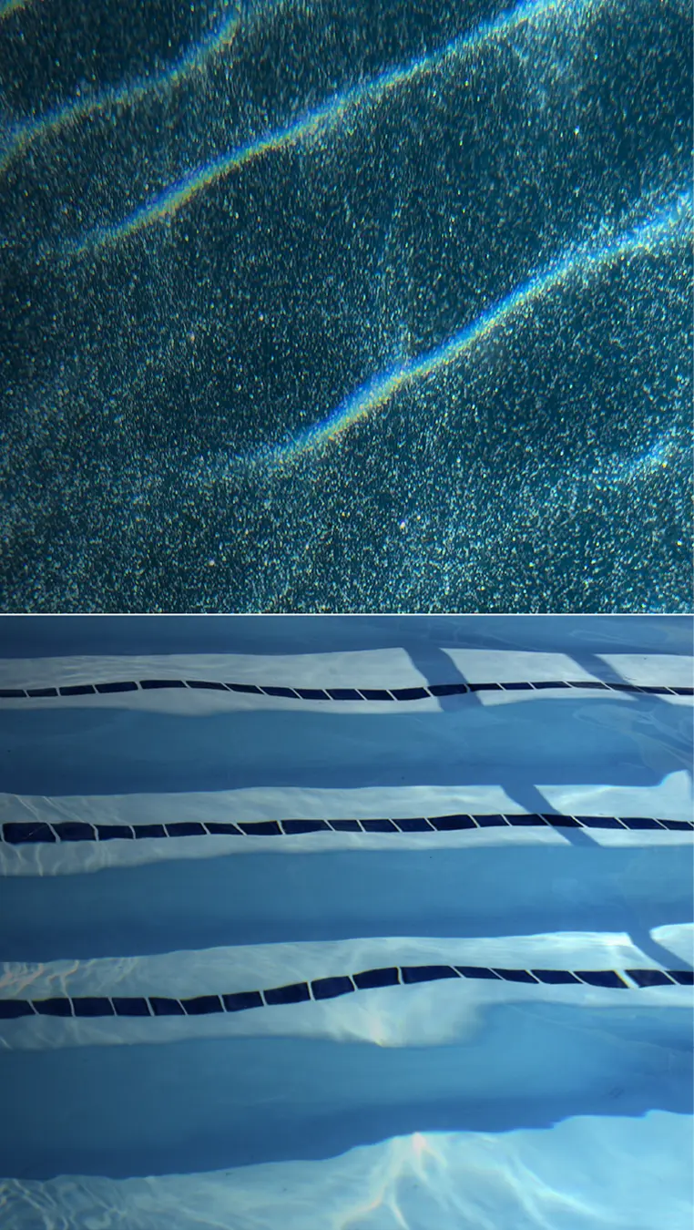 Pool comparison — Granita™, Gunite, and Vinyl
