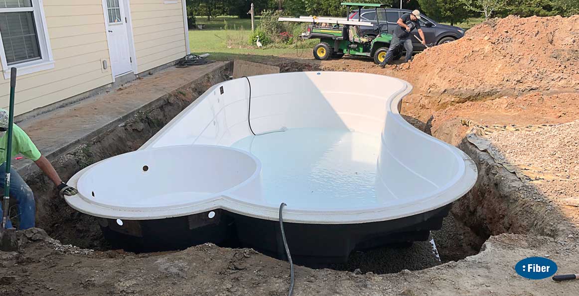 Placement and leveling the pool