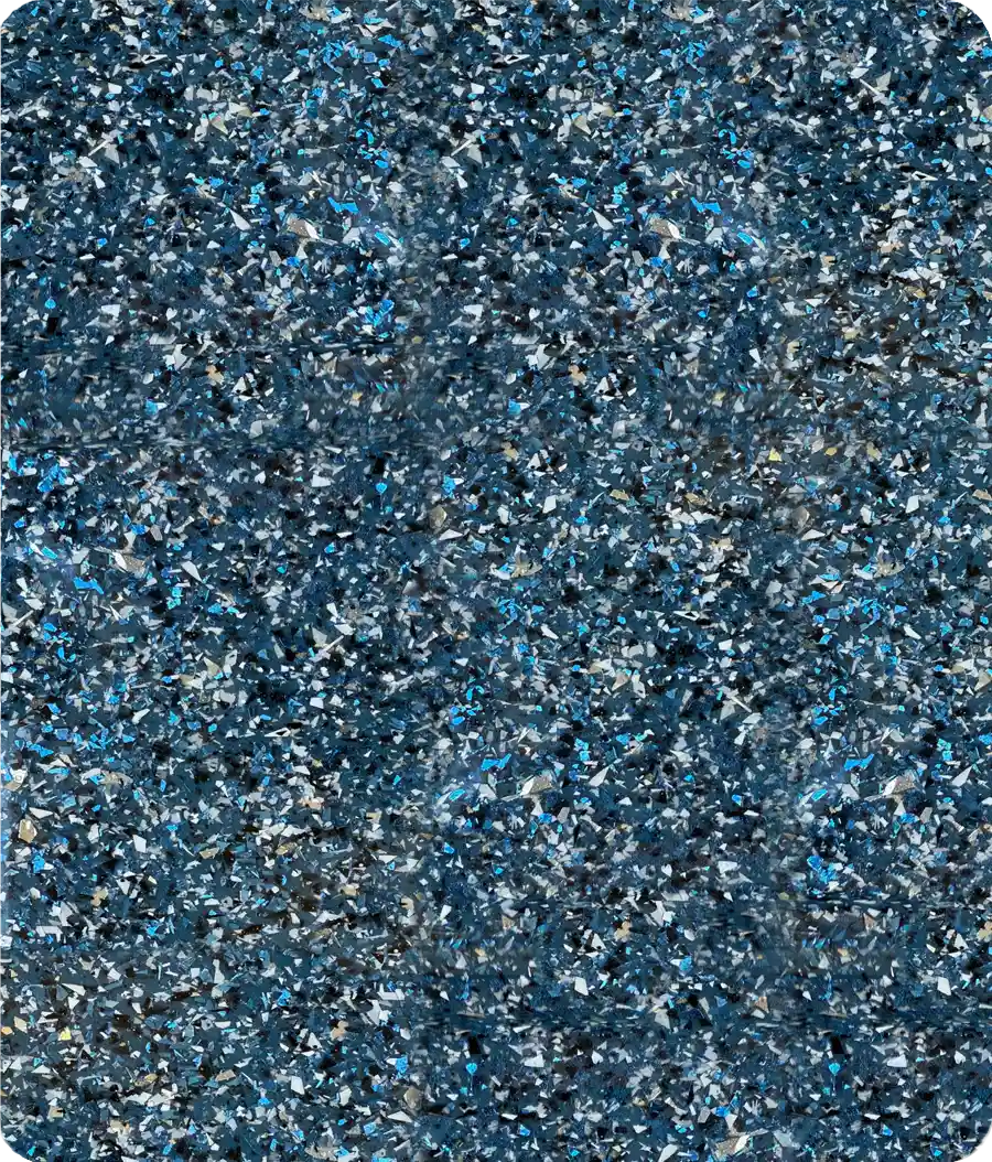 Deep Blue color — Granita™ pool