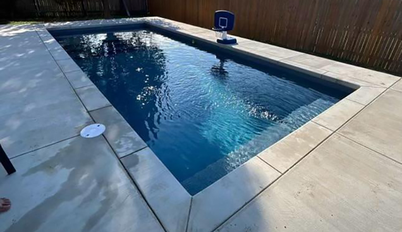 fiberglass pools residential development project